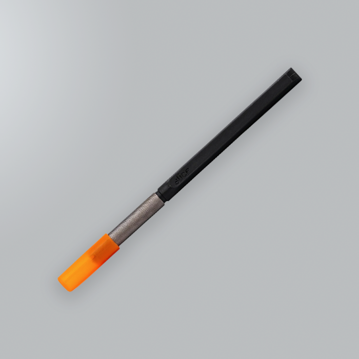 Craft knife with safety cap on  Craft knife with safety cap on